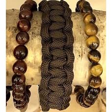 Armband_Paracord_Donkerbruin